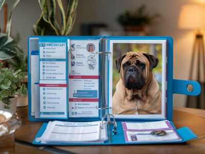 How to create a veterinary emergency binder for your bullmastiff: what to include and how to use it