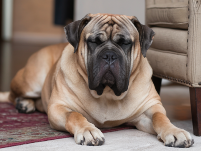 interpreting common bullmastiff body language: calm signals and stress signs