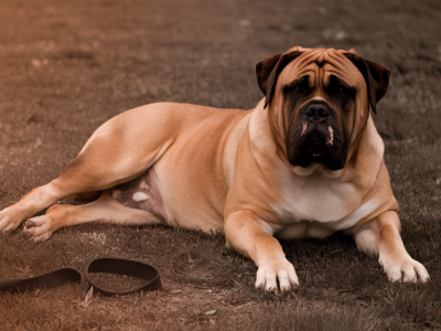 how to recognize early bloat signs in bullmastiffs and what to do before the vet arrives