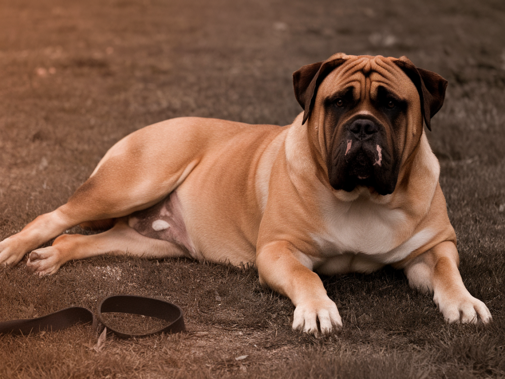 how to recognize early bloat signs in bullmastiffs and what to do before the vet arrives