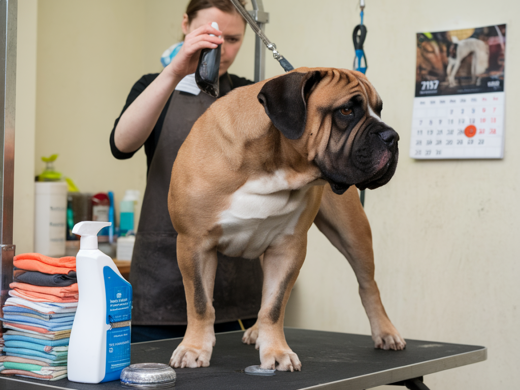 Preparing a bullmastiff for its first conformation show: step-by-step schedule for grooming, stacking, handling and ring confidence
