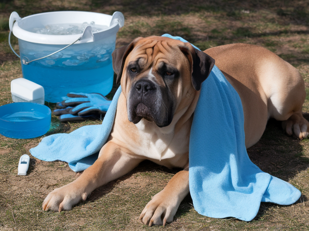 Emergency heatstroke action plan for bullmastiffs: immediate cooling techniques, safe DIY setups and what to avoid before you reach the vet
